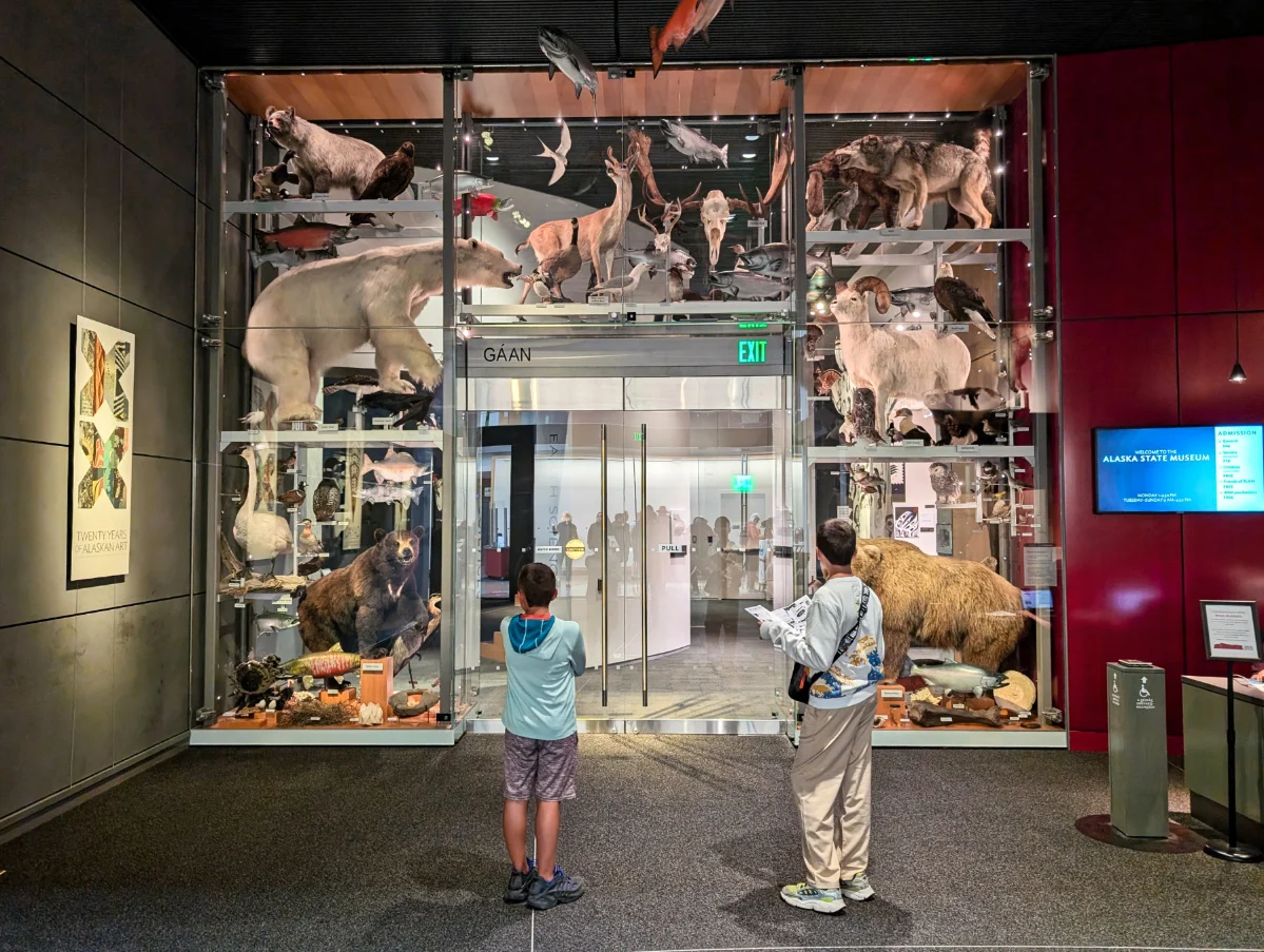 Taylor Family in Alaska State Museum Juneau Alaska 4