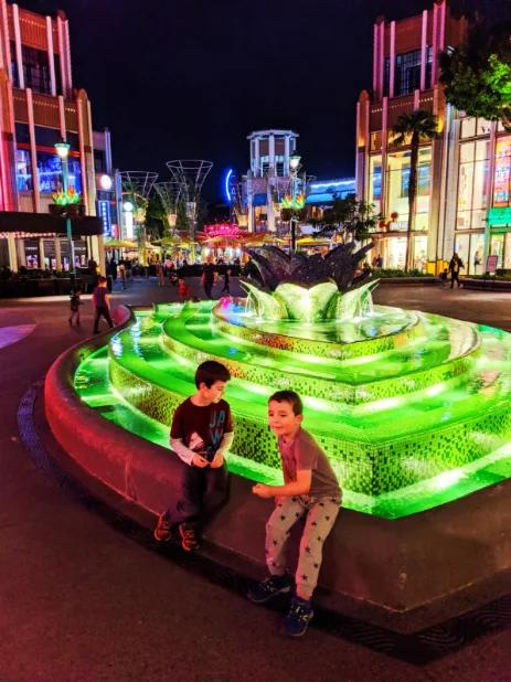 Taylor Family in Downtown Disney Disneyland 2020 1