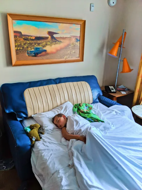 Taylor Family in Family Suite at Art of Animation Resort Walt Disney World Orlando Florida 5