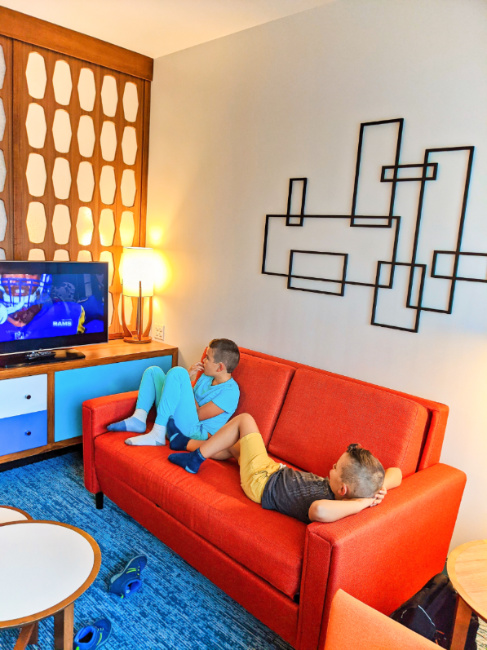 Taylor Family in Family Suite at Cabana Bay Beach Resort Universal Orlando 2
