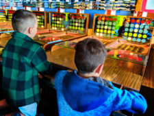 Taylor Family in Fascination arcade Downtown Seaside Oregon Coast 2