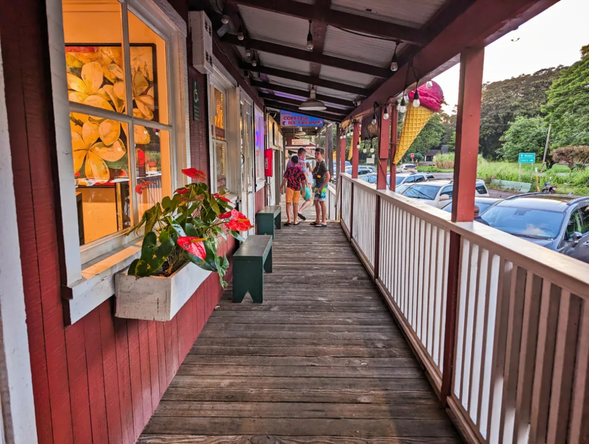 Taylor Family in Old Town Koloa South Shore Kauai Hawaii 1