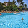 Taylor Family in Swimming Pool at Naples Grande Beach Resort Naples Florida 6