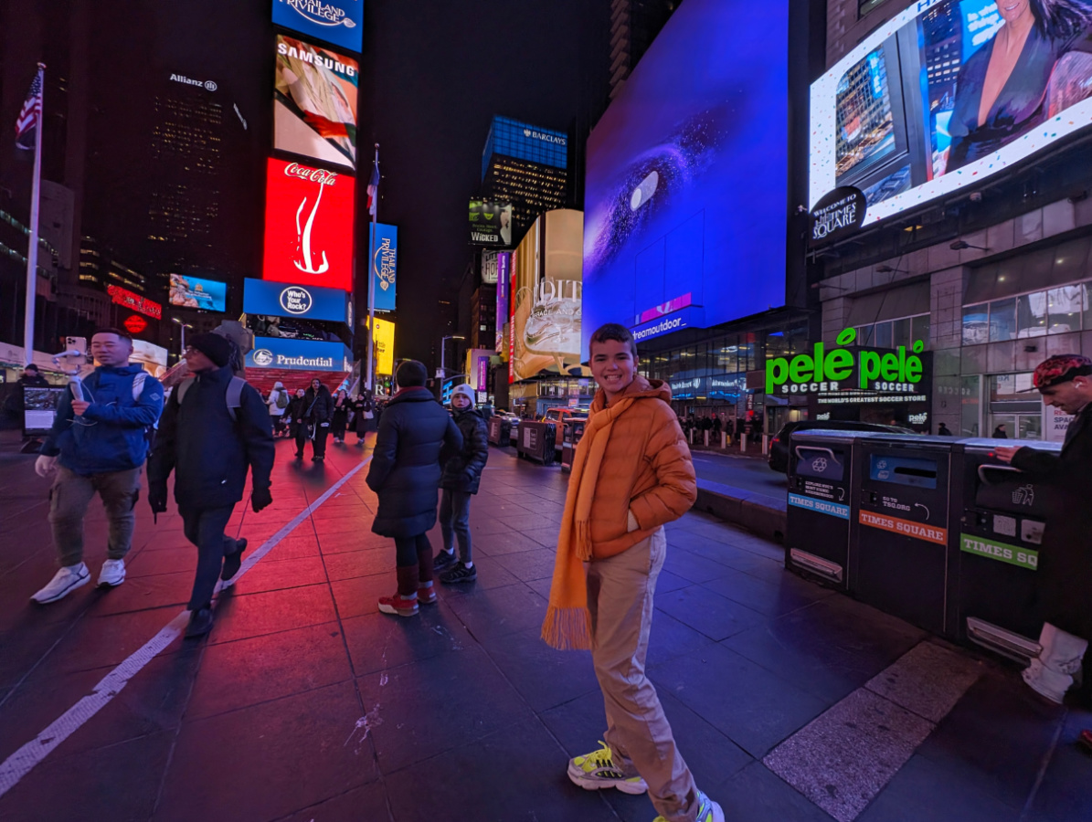 Taylor Family in Times Square NYC New York 1