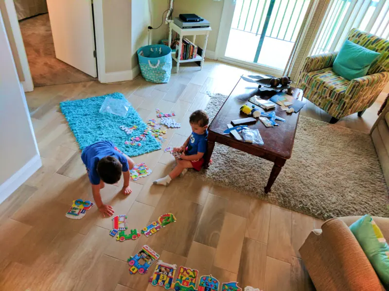 Taylor Family in Vacation Rental at Saint Augustine Beach FL 1