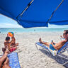 Taylor Family on Beach at Hilton Marco Island on the Beach Gulf Coast Florida 18
