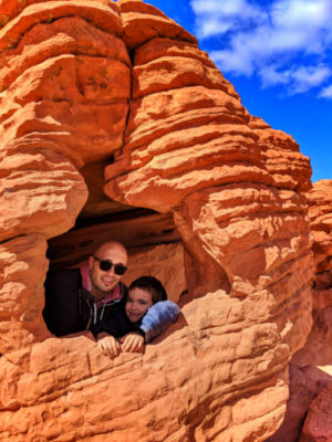 Taylor Family on Beehives Sandstone at Valley of Fire State Park Las Vegas Nevada 1