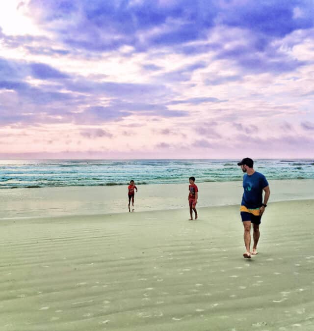 Taylor Family on Butler Beach Saint Augustine Florida 1