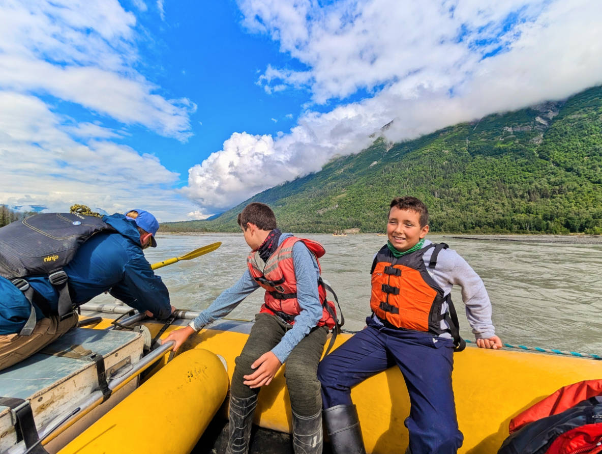 Taylor Family on Chilkat River Scenic Float with Alaska Mountain Guides Haines Alaska 1