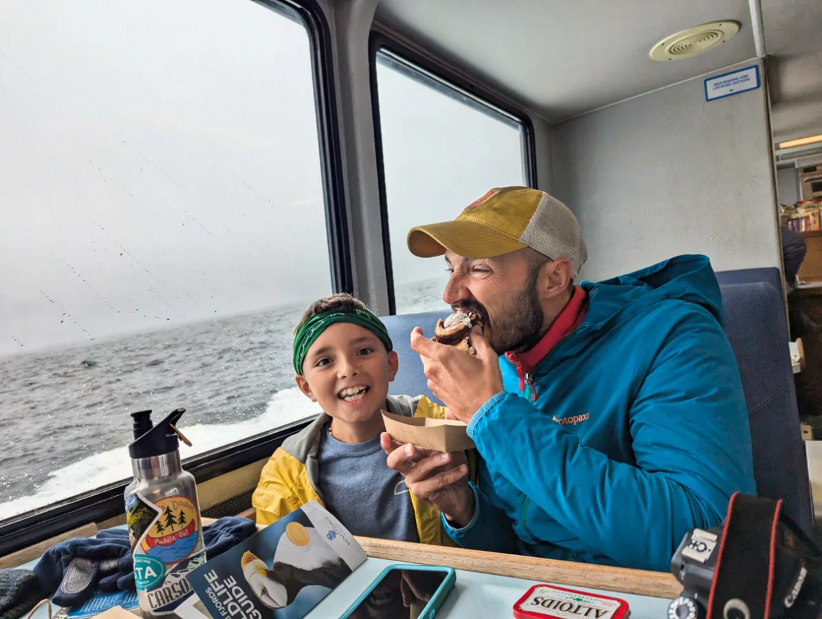 Taylor Family on Kenai Fjords Tour boat in Kenai Fjords National Park Alaska 2