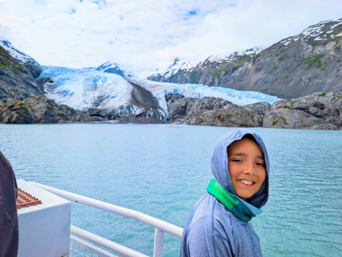 Taylor Family on Portage Glacier Cruises on Portage Lake Girdwood Alaska