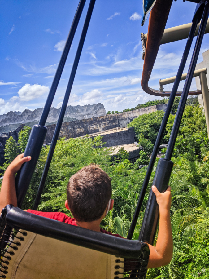 Taylor Family on Pteranadon Flyers Universal Orlando 2020