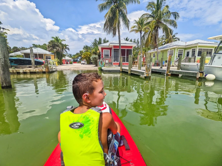 Taylor Family on WOW Watersports Soundboard SUP at Blind Pass Sanibel Island Fort Myers Florida 11