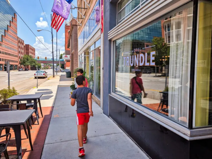 Staying at the Hotel Trundle in Columbia SC: the Coolest Boutique Hotel for Families