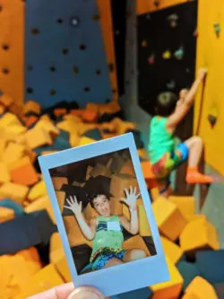 Taylor Family playing trampoline park at Big Air Buena Park California 1