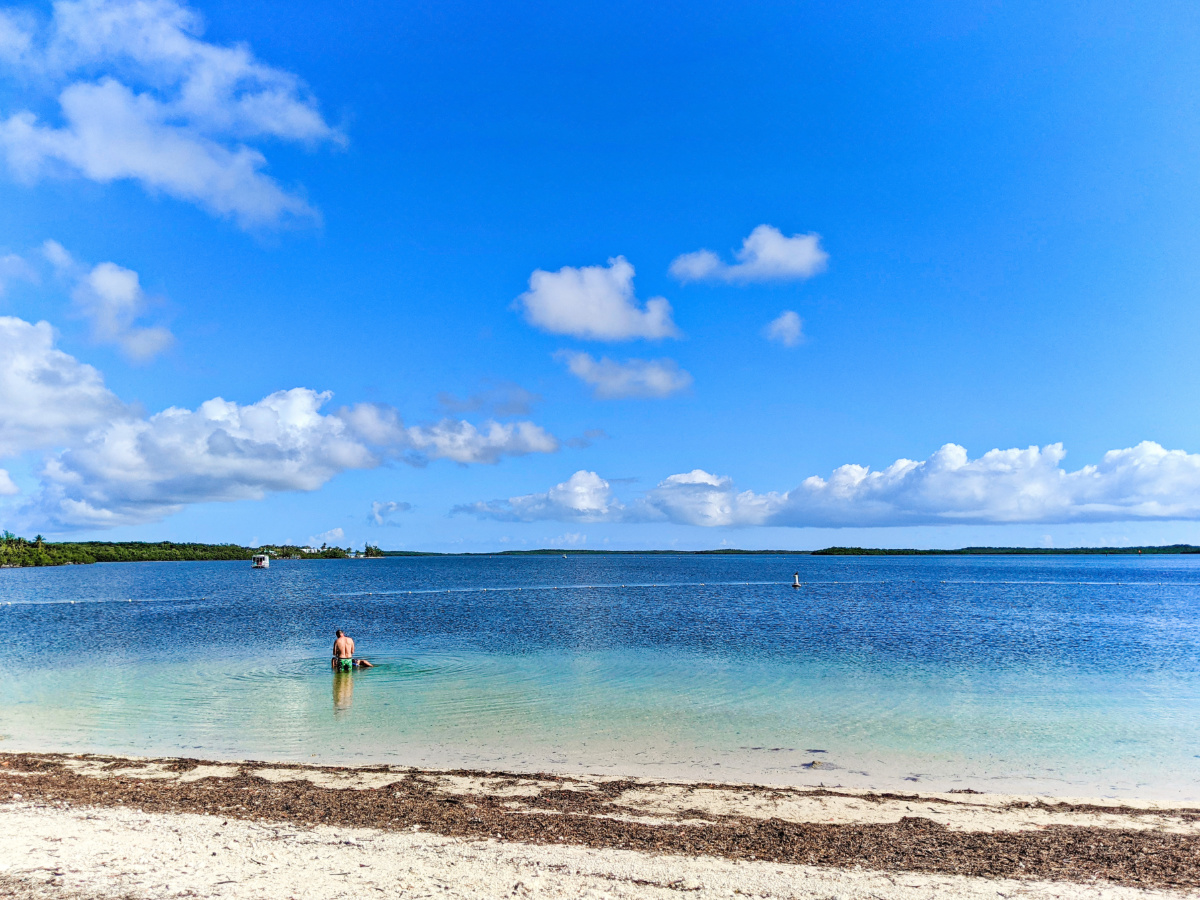 Taylor Family snorkeling at John Pennekamp Coral Reef State Park Key Largo Florida Keys 2020 15