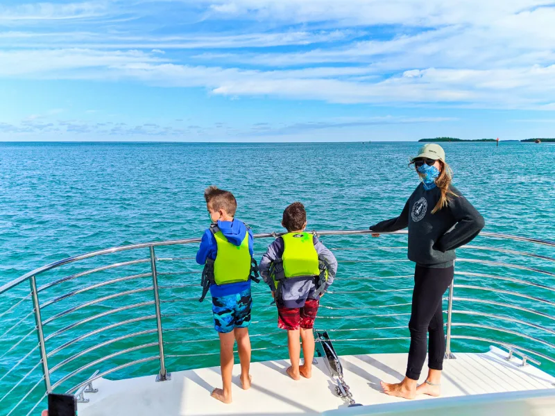 Taylor Family with Honest Ecotours The Squid Key West Florida Keys 2020 5