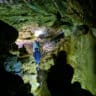 Taylor Family with ranger in caves at Oregon Caves National Monument Oregon 1