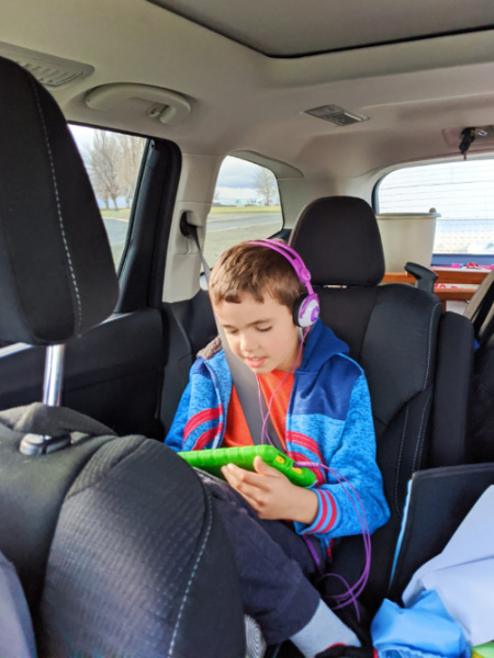 Taylor family driving cross country move 2020 1