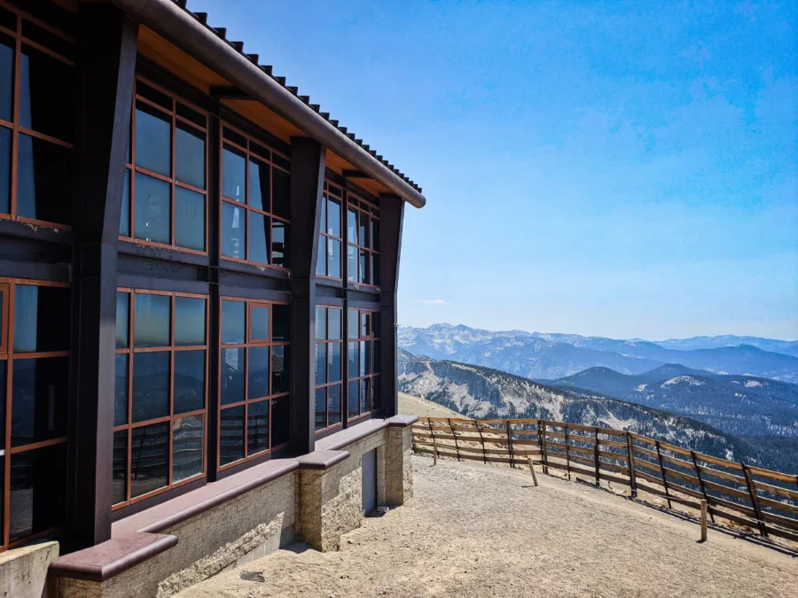 The Summit at Mammoth Mountain Resort Gondola Mammoth Lakes California 1