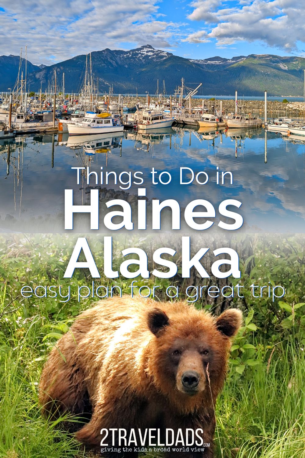 Visiting Haines, Alaska is a totally different sort of trip with lots of things to do and so much wildlife to see. We've put together activities and sights enough for at least three days of fun, likely five days and suggestions for how to plan this adventure.