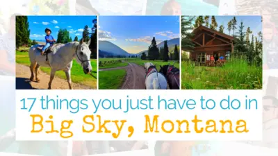 17 things to do in Big Sky, Montana from hiking to eating barbeque on the river, heading to the top of Lone Peak to so much more. And not stalking Tom Brady. #montana #bigsky #mountains #vacation