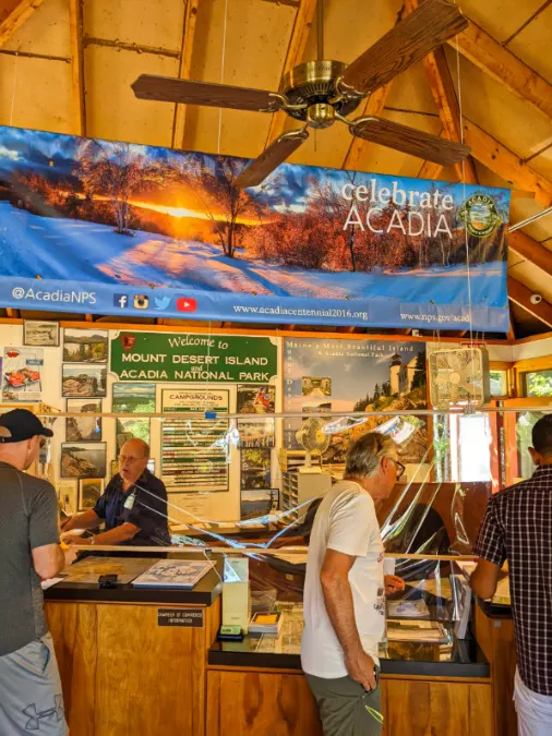 Thompson Island Information Center at Acadia National Park Maine 1