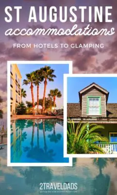 Reviews and recommendations of hotels in St Augustine, from Best Westerns to historic hotels. Also camping and vacation rental recommendations near the beach. #Florida #StAugustine #hotels