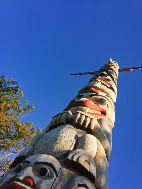 Totem Pole at the Resort at Port Ludlow Olympic Peninsula WA 3