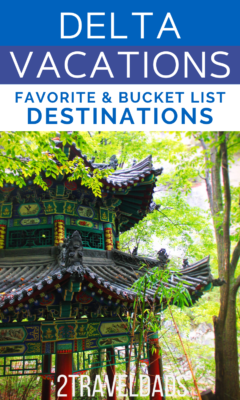 Delta Vacations is ideal for booking travel packages and earning miles, from all inclusive beach resorts to curated trips to China. Easy vacation planning. #vacation #travelplanning #allinclusive