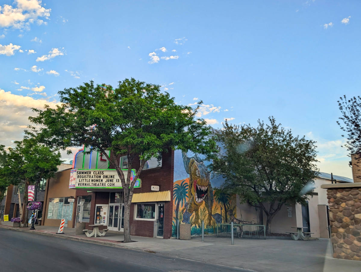 Trex Mural in Vernal Utah 2