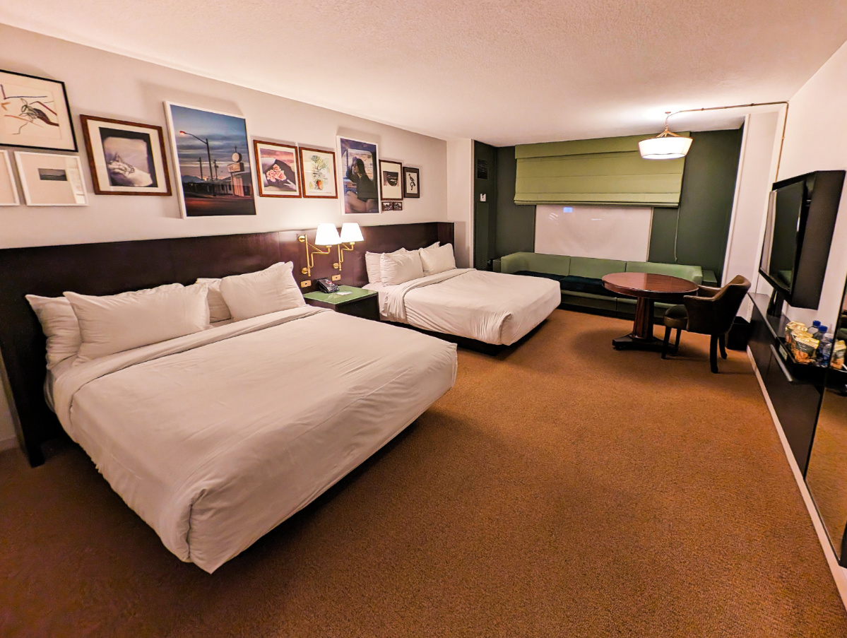 Two Queen Room at Park MGM Hotel Casino Las Vegas Nevada 1