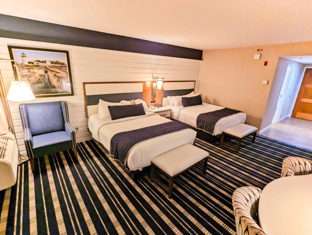 Two Queen Room at Samoset Resort Rockport Rockland Midcoast Maine 1