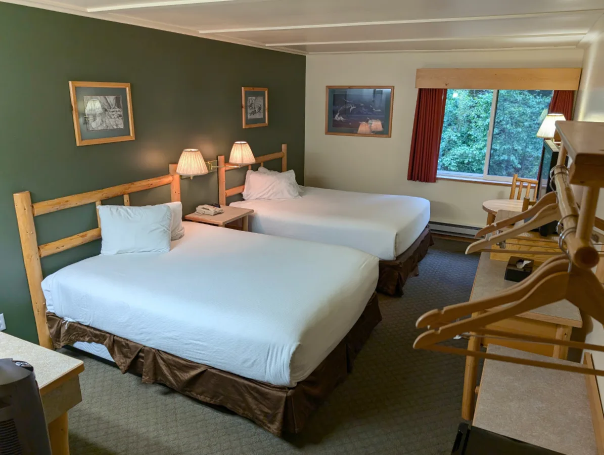 Two Queen Room at Seward Windsong Lodge Seward Alaska 1