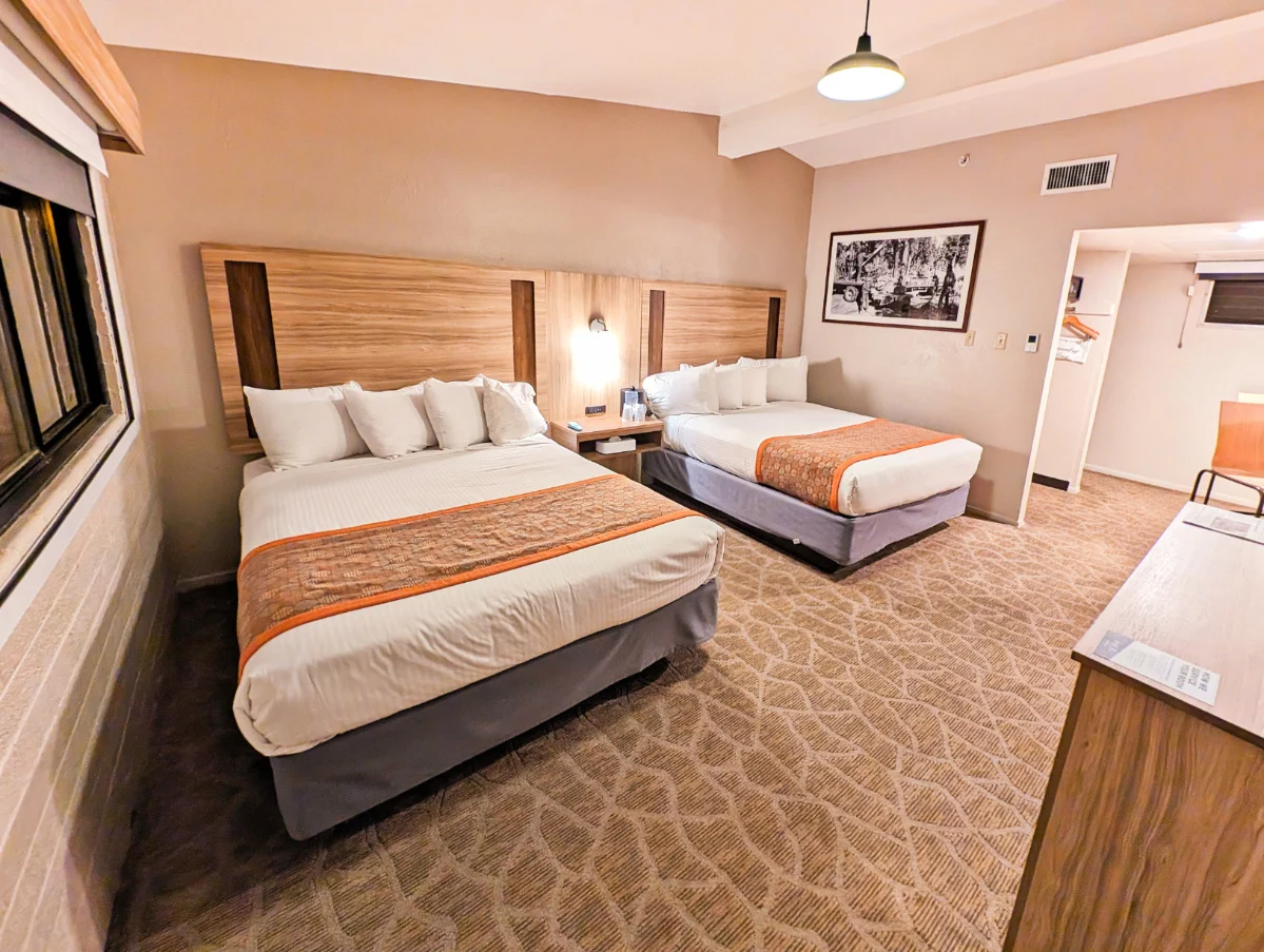 Two Queen Room at Yavapai Lodge in Grand Canyon National Park Arizona 1