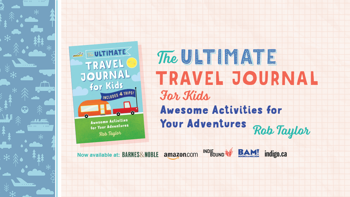 Ultimate Travel Journal for Kids available now