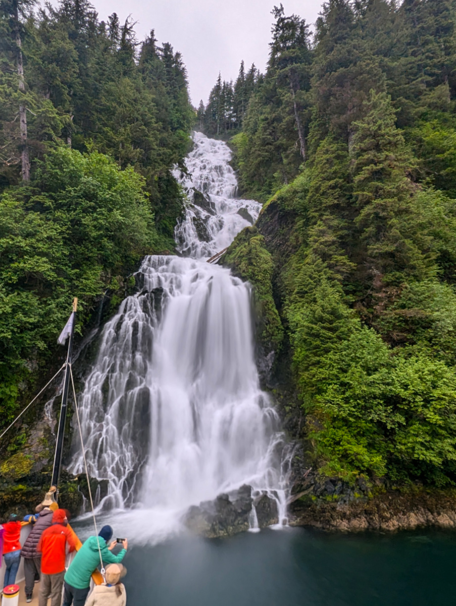 UnCruise Wilderness Legacy at Red Bluff Falls Inside Passage Alaska 1