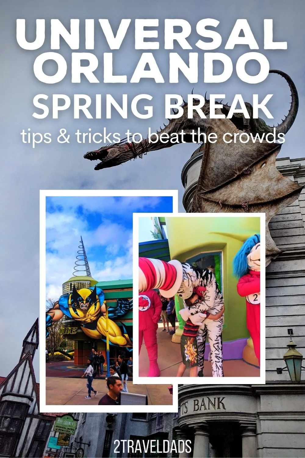 Planning a Universal Orlando spring break trip is a great idea and it isn't as crazy as it sounds. From tips for where to stay on a budget to how to make the most of your time, this guide to Universal Orlando Resort during busy season is everything you need!