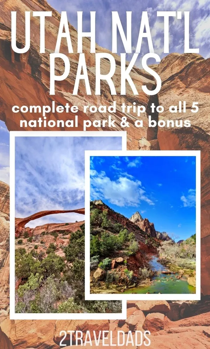 This Utah National Parks road trip plan takes you to all five parks, includes some stops at amazing Utah State Parks and goes off the beaten path for an amazing trip. Includes hotel recommendation and how to plan this fun Utah road trip.