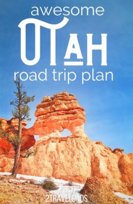 Awesome Utah National Park Road Trip Plan visiting Zion, Bryce Canyon, Grand Staircase Escalante and more. Beautiful sights and unique destinations. #nationalparks #roadtrip #utah