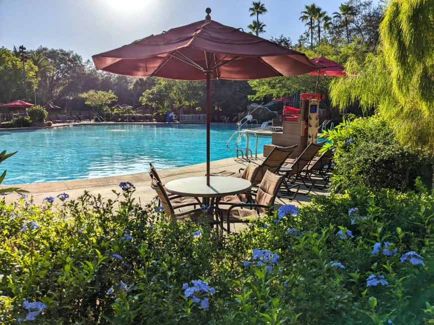 Uzima Springs Pool at Animal Kingdom Lodge Walt Disney World Orlando 1