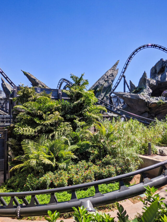 Velocicoaster in Jurassic World Universal Islands of Adventure Orlando Florida