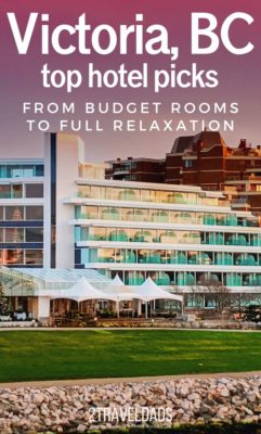 After 8 trips to Victoria BC, we know where to stay. We review our favorite hotels in Victoria, BC, from budget friendly to top tier. We suggest some unique accommodations as well as trusted travel brands with hotels in Victoria. We have some really great recommendations!