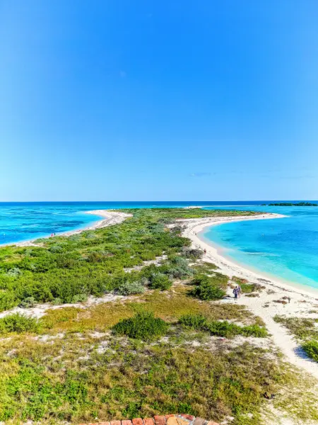 View from Fort Jefferson Dry Tortugas National Park Key West Florida Keys 2020 2