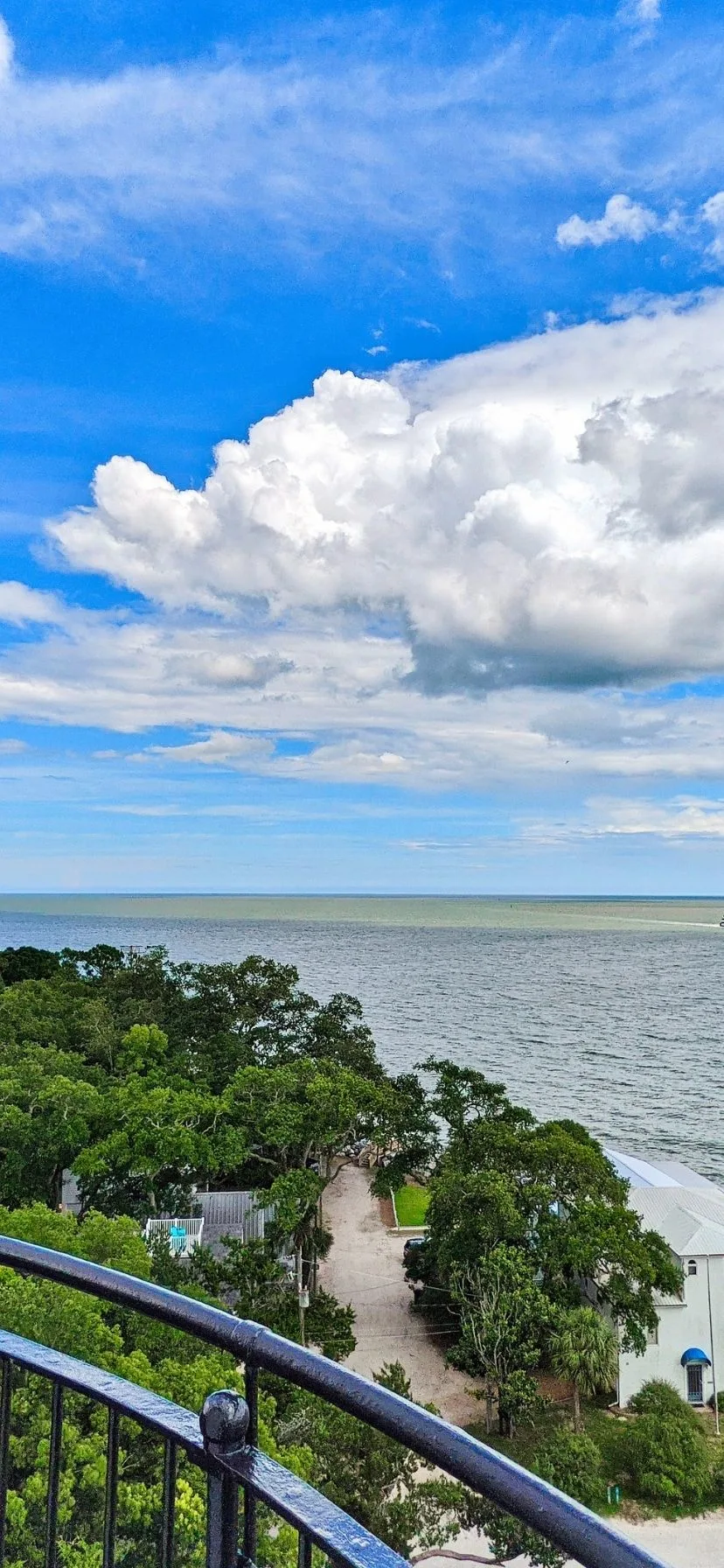 View from top of St Simons Island Lighthouse