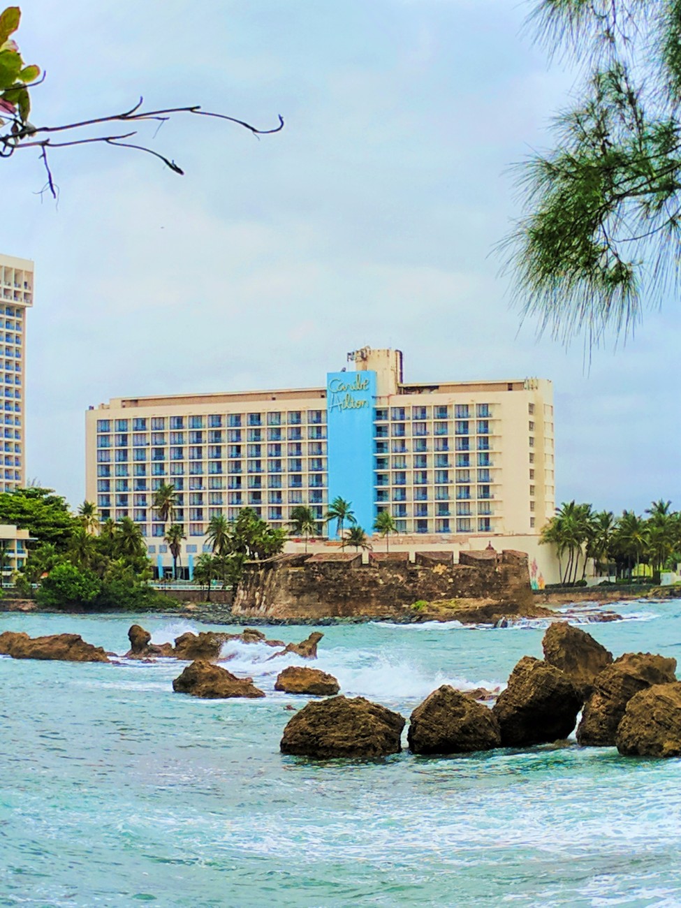 View of Caribe Hilton from Condado Plaza Hilton San Juan Puerto Rico 1