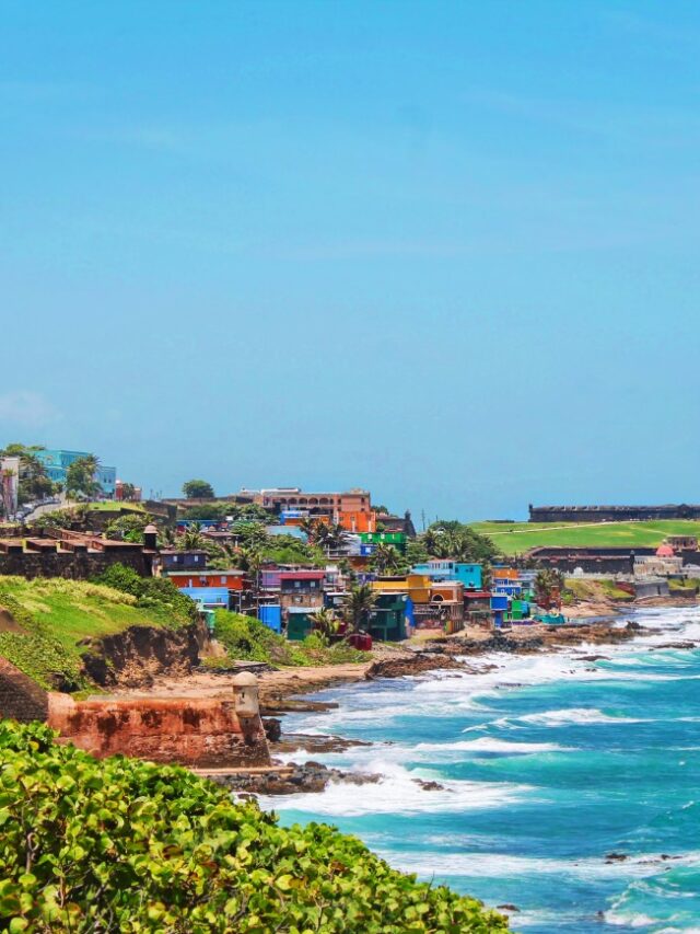 View of El Morro from San Cristobal Old San Juan National Historic Site Puerto Rico 1