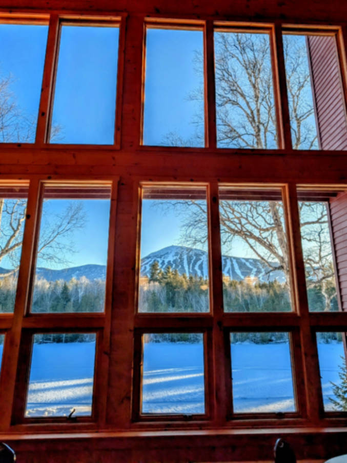 View of Ski Slopes from Sugarloaf Outdoor Center Carrabassett Valley Maine 45jpg
