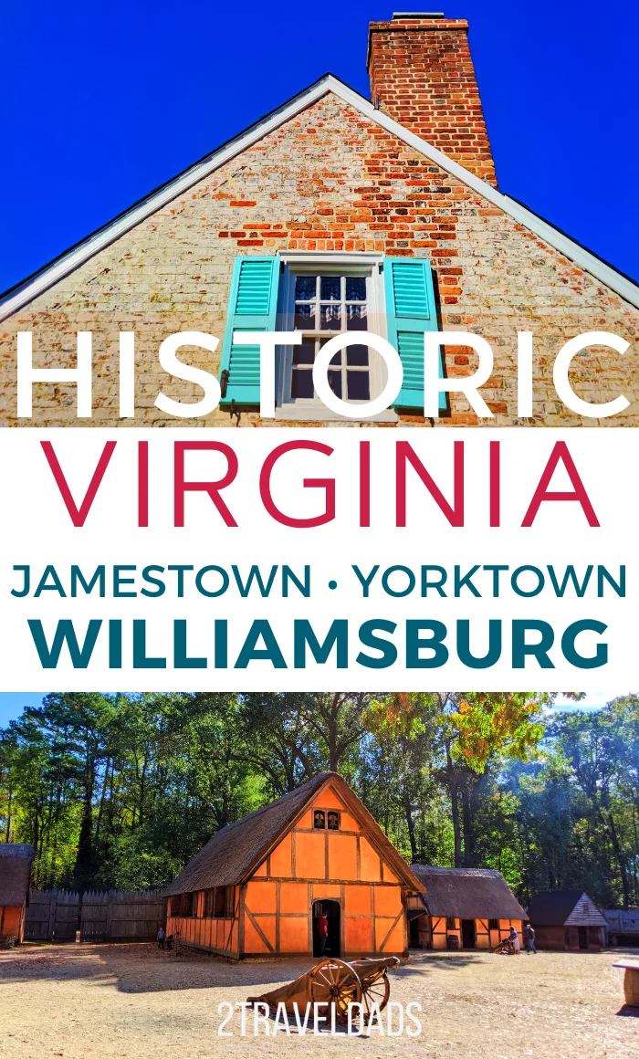 The Historic Triangle of Virginia includes Jamestown, Williamsburg and Yorktown. This guide leads you through all three, including planning hotels and best ticket prices for historic attractions.