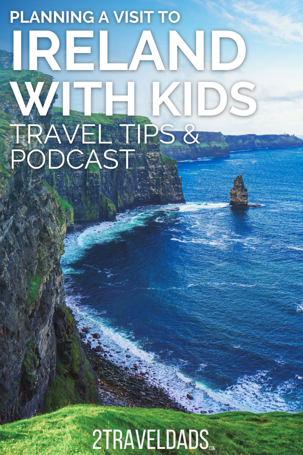 Visiting Ireland with kids is a great introduction to traveling in Europe. A very easy country to get around, Ireland is full of sights and activities that are family friendly, full or culture and there are tons of beautiful sights. Get tips, itinerary ideas and listen to our podcast about Ireland with kids.